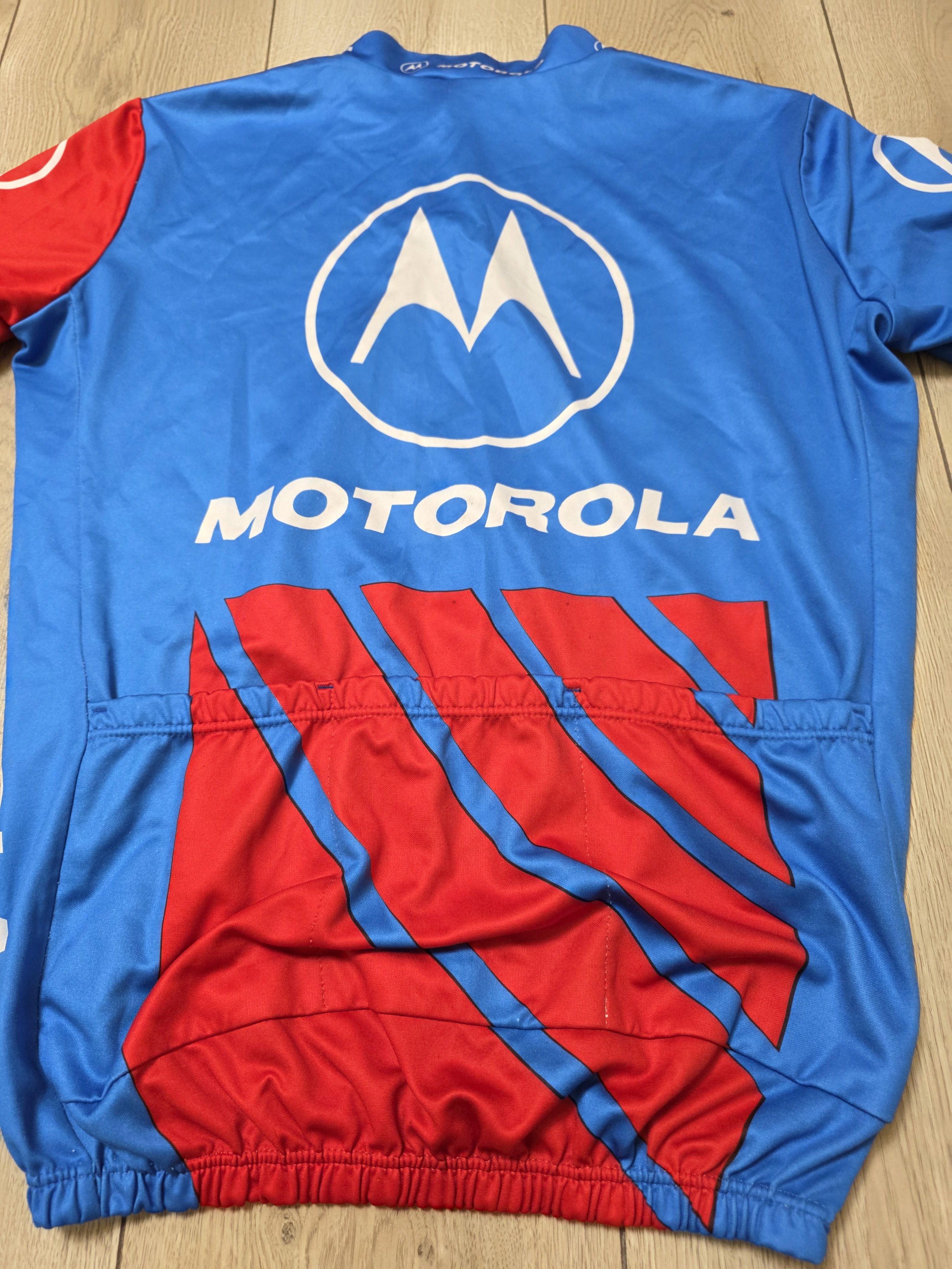 Vintage VINTAGE EDDY MERCKX CYCLING JERSEY MOTOROLA TEAM CYCLING Size US L / EU 52-54 / 3 - 4 Thumbnail