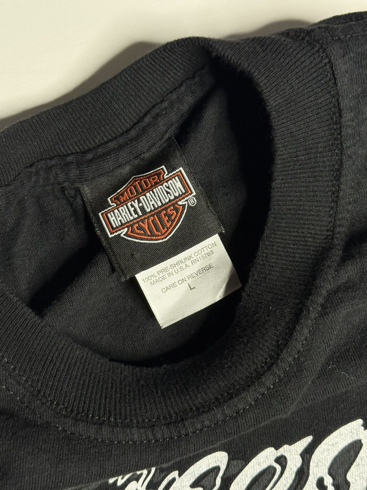 Harley Davidson VINTAGE 2005 Harley Davidson Chicago L/S Tee “Black” [L] PO Size US L / EU 52-54 / 3 - 6 Thumbnail