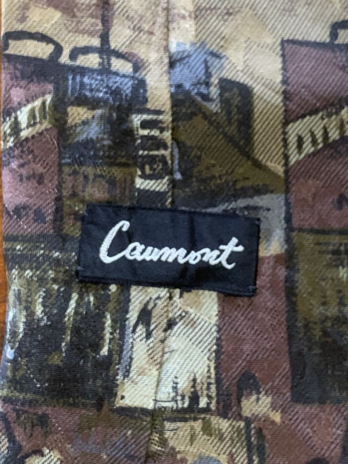 Designer × Vintage Rare Design Vintage Caumont Ties Size ONE SIZE - 5 Thumbnail