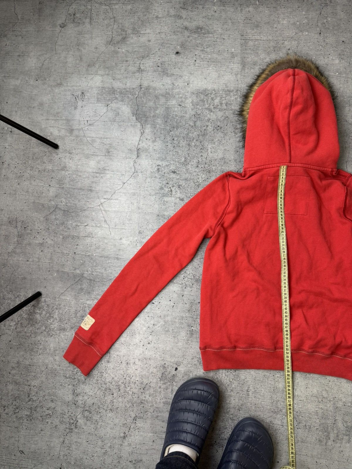 Abercrombie & Fitch Abercrombie & Fitch Y2K LGB IfSixWasNine Faux Fur Zip Hoodie Size US S / EU 44-46 / 1 - 12 Thumbnail