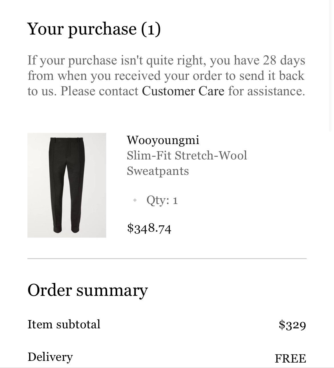 Wooyoungmi Wooyoungmi Sweats Size US 32 / EU 48 - 2 Thumbnail
