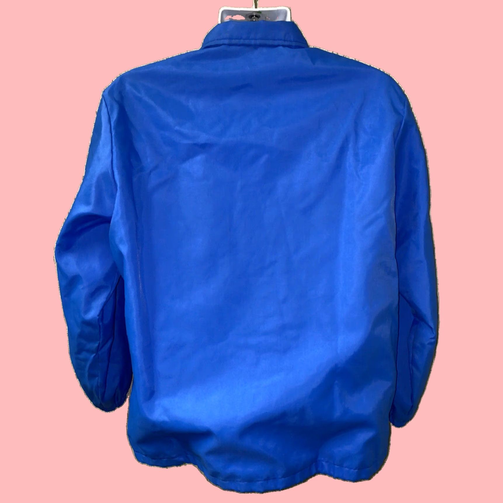 Vintage VINTAGE Eagle Blue Snap Button Camp Berachah Jacket Mens Large Size US L / EU 52-54 / 3 - 6 Thumbnail