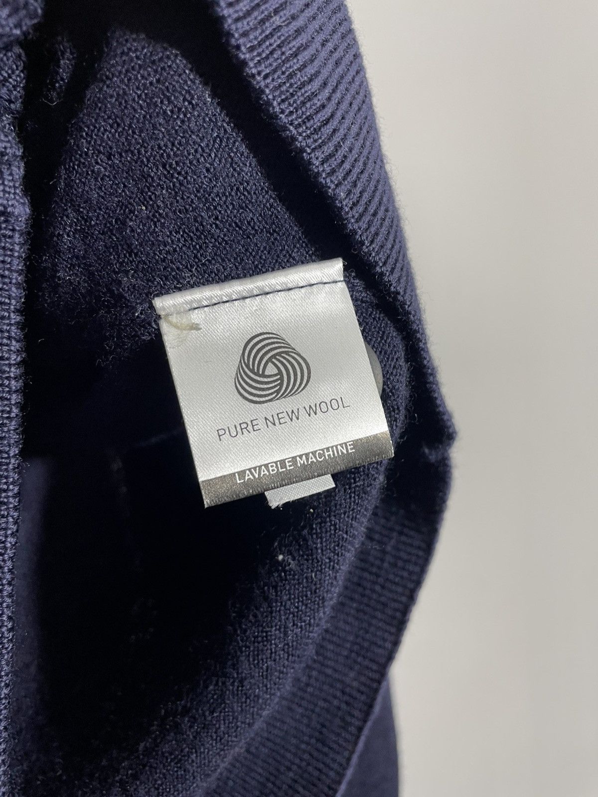 Lacoste × Vintage Lacoste Navy Blue Wool Cardigan size S Size US S / EU 44-46 / 1 - 9 Thumbnail