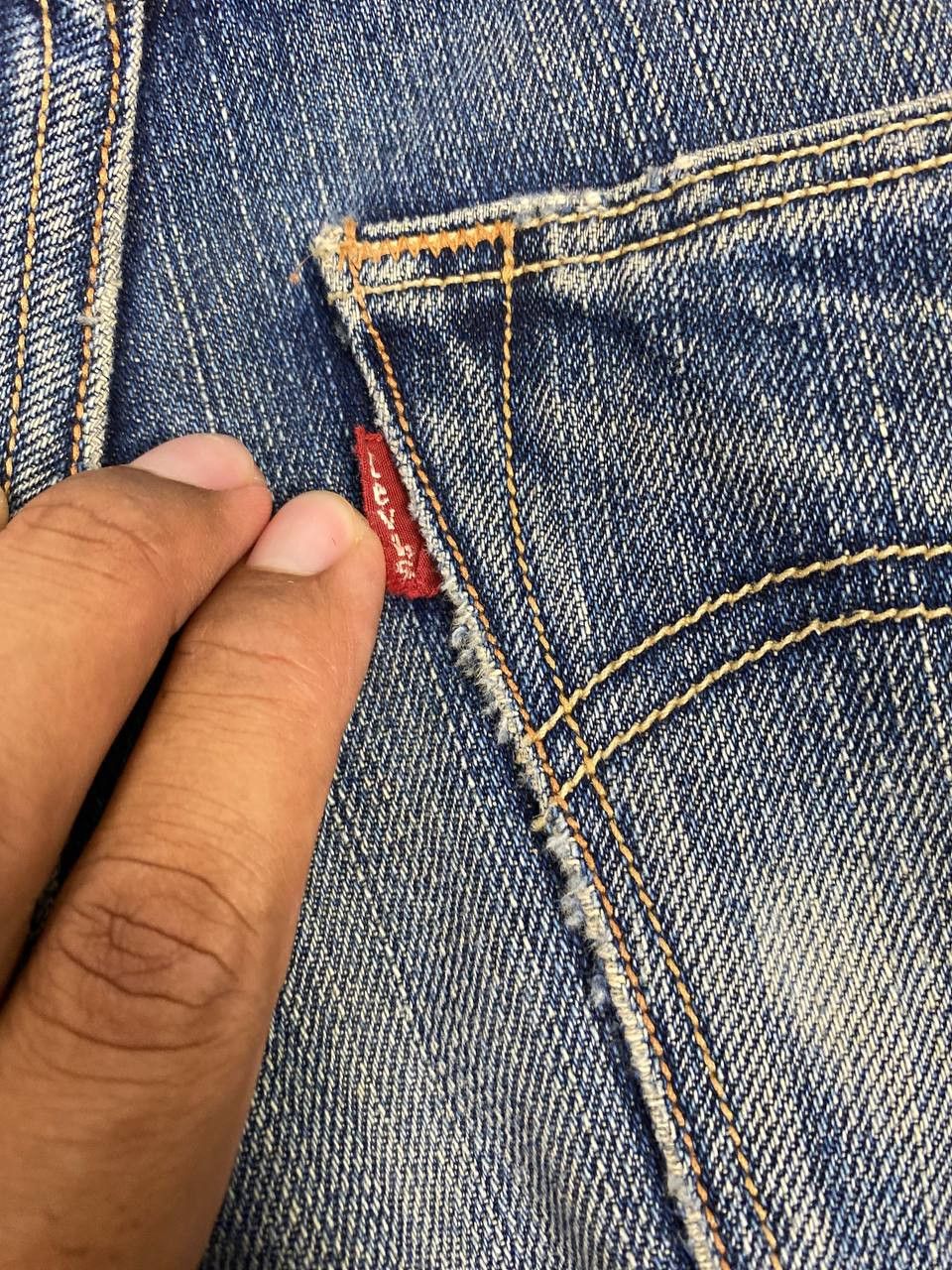 Levi's vintage levis 702 rusty distressed denim nice design Size US 32 / EU 48 - 4 Thumbnail