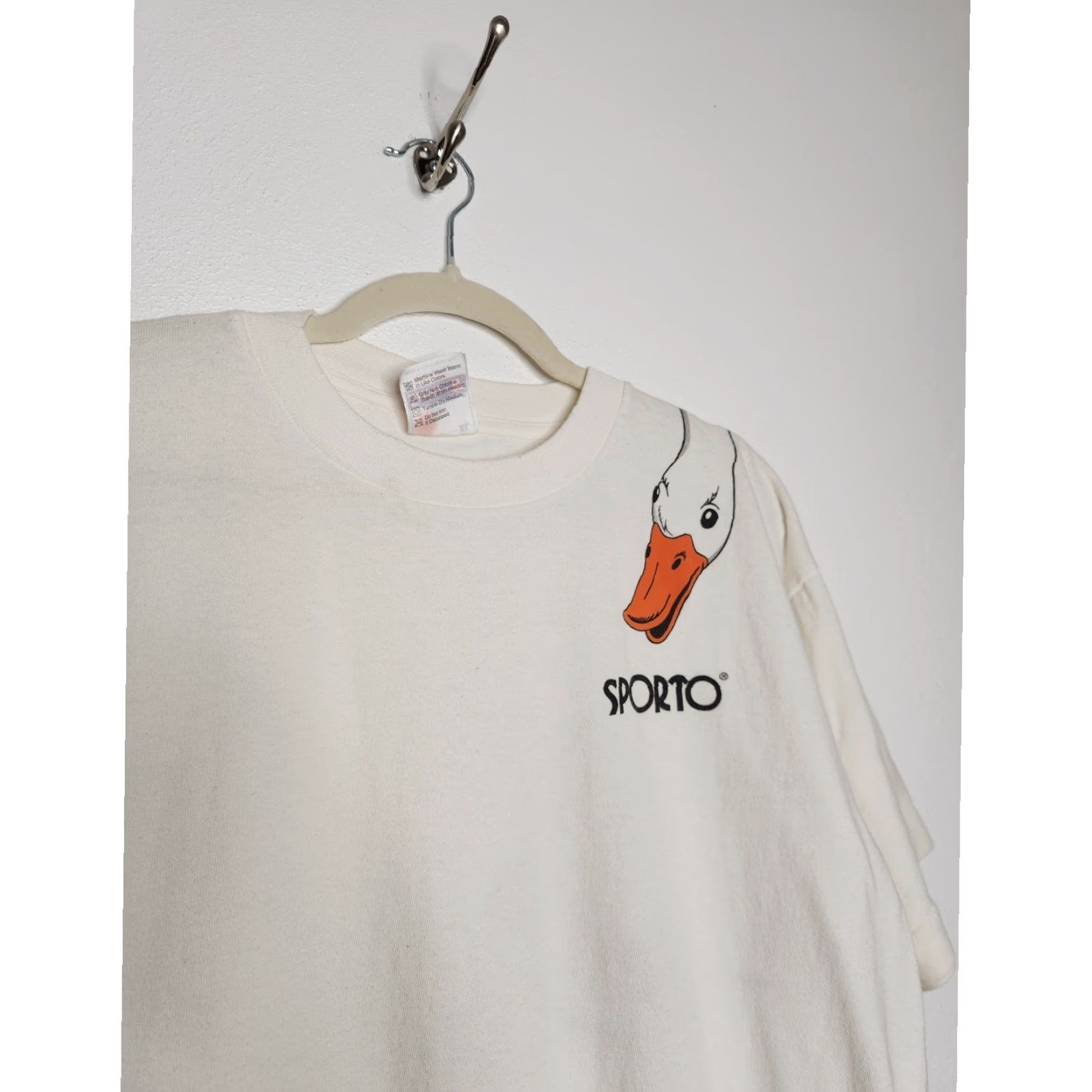 Doublet VINTAGE Solar T Shirt Unisex Adults XL White All Over Double Sided Art Goose Duck Promo Shirt 90s 00s Y2K AOP Vintage Nature Graphic Shirt Womens/Mens Size US XL / EU 56 / 4 - 2 Thumbnail