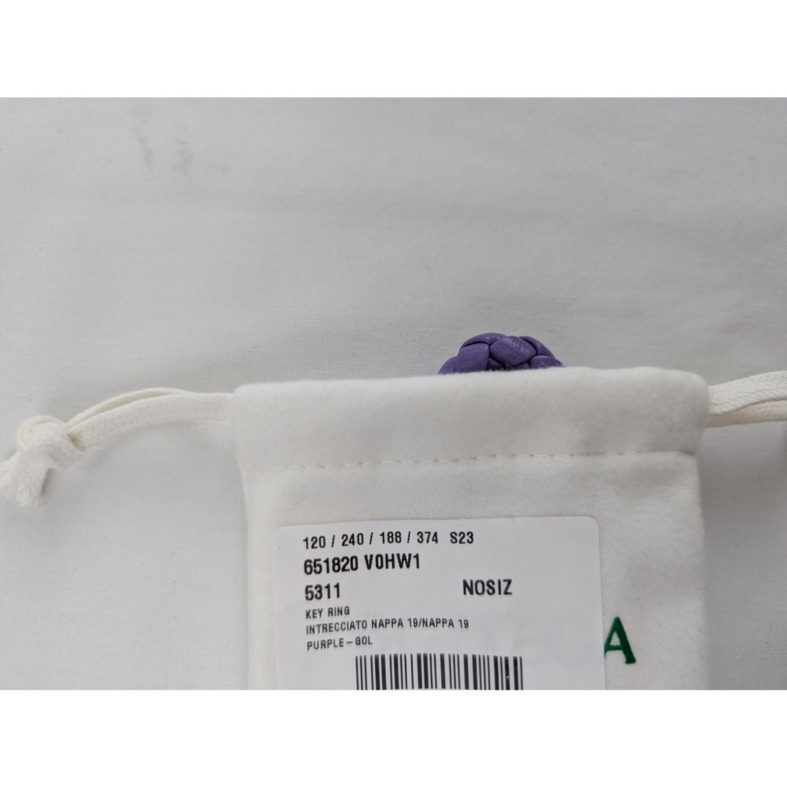 Bottega Veneta o1rshd1 Q:2 / Size: OS / Intrecciato Nappa Key ring Keyring Size ONE SIZE - 8 Thumbnail