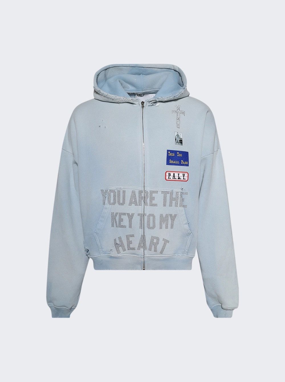 Paly Hollywood Zanucks Zip Up Hoodie