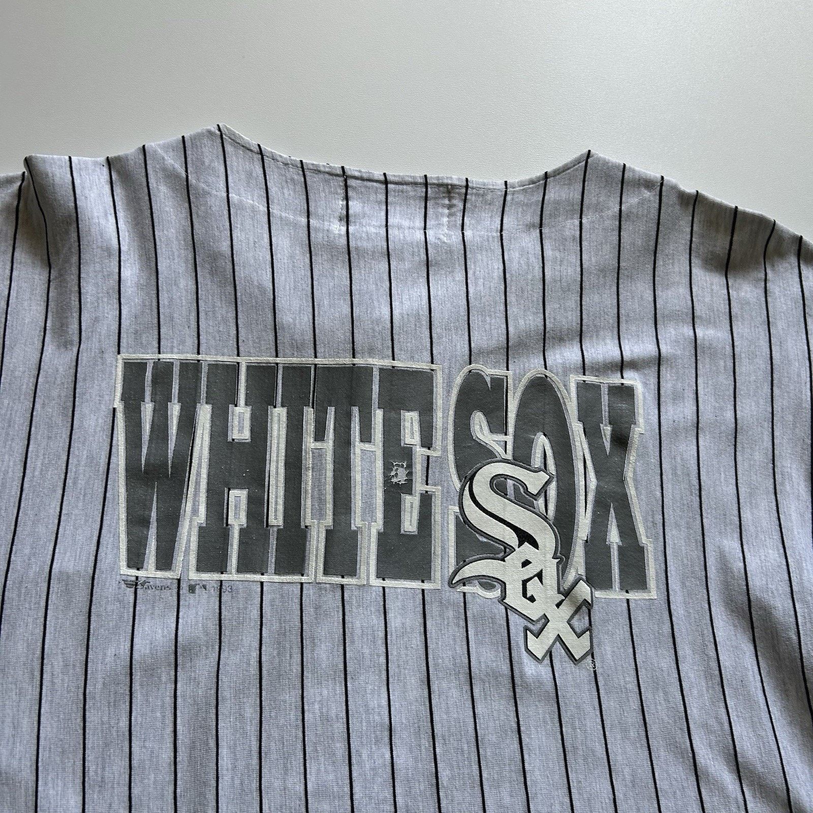 MLB Vintage 90s Chicago White Sox Baseball Jersey Shirt Small Size US S / EU 44-46 / 1 - 2 Thumbnail