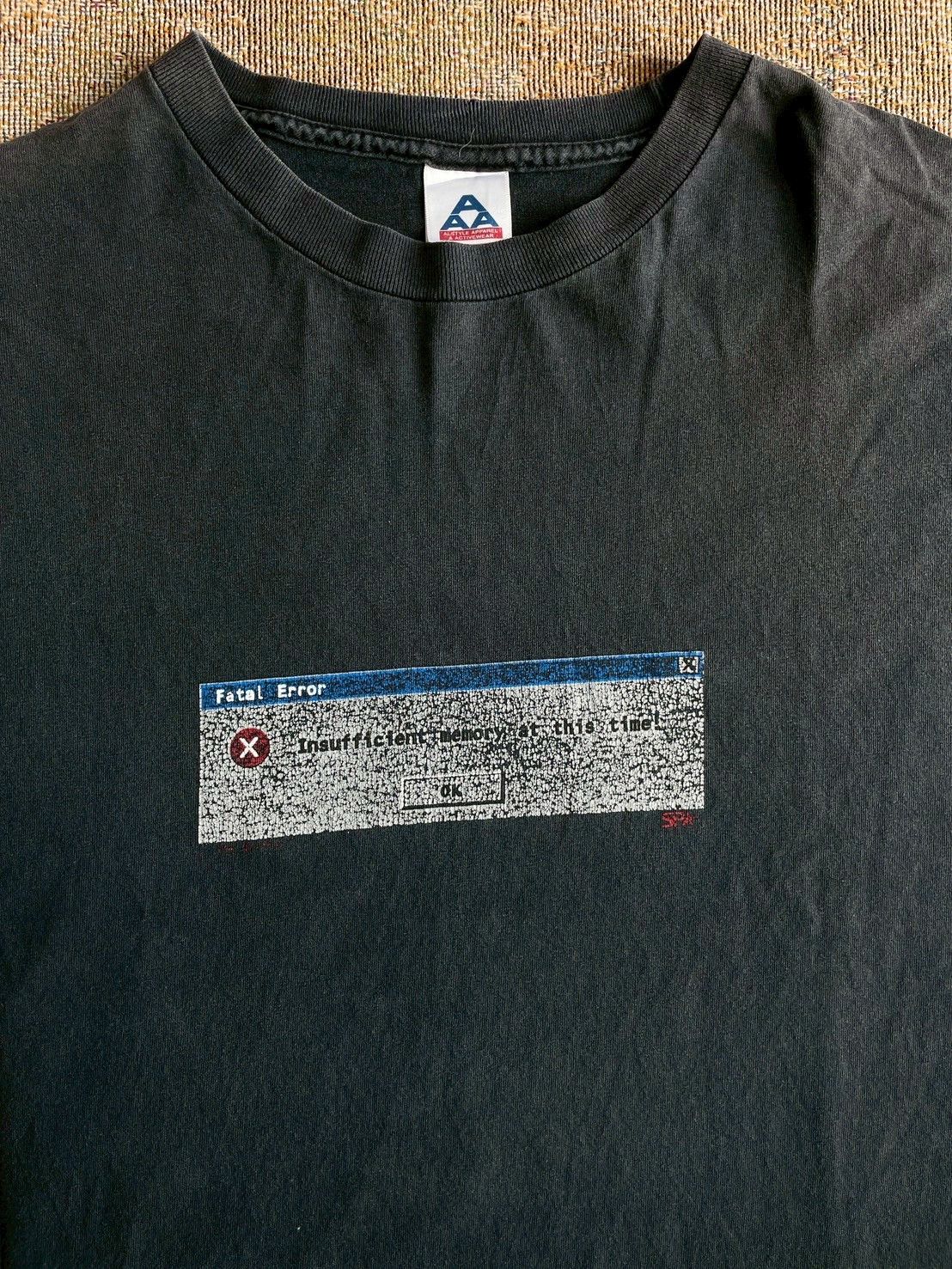 AAA Fatal Error Y2k T-Shirt Size US M / EU 48-50 / 2 - 8 Thumbnail