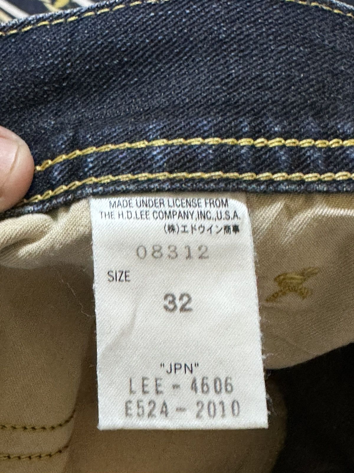 Lee × Number (N)ine Vintage Lee Flare Bootcut Denim Size US 33 - 9 Thumbnail