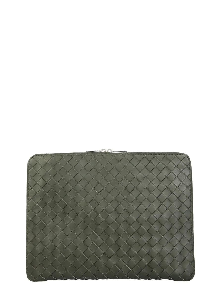 Bottega Veneta o1n1vont1024 Size: OS / Pouch in Olive Size ONE SIZE - 2 Thumbnail