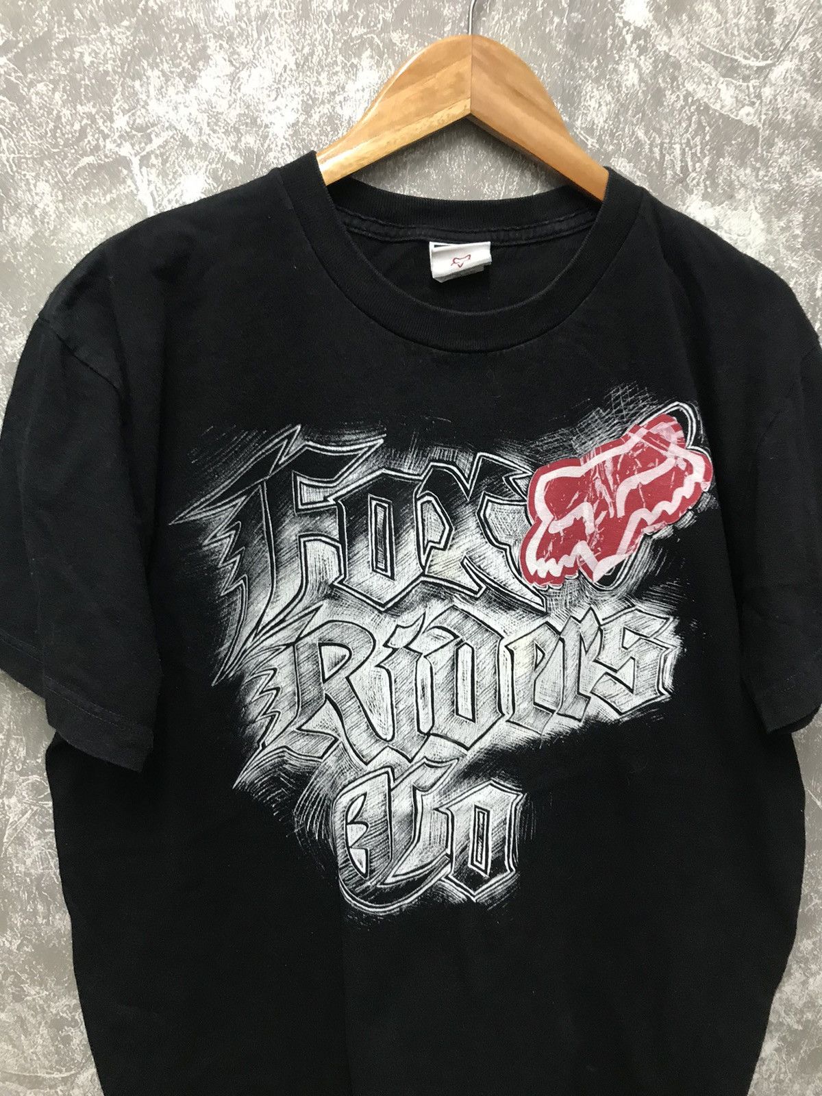 Fox Racing × Vintage Vintage Fox Riders Co Logo Tee Size US L / EU 52-54 / 3 - 3 Thumbnail