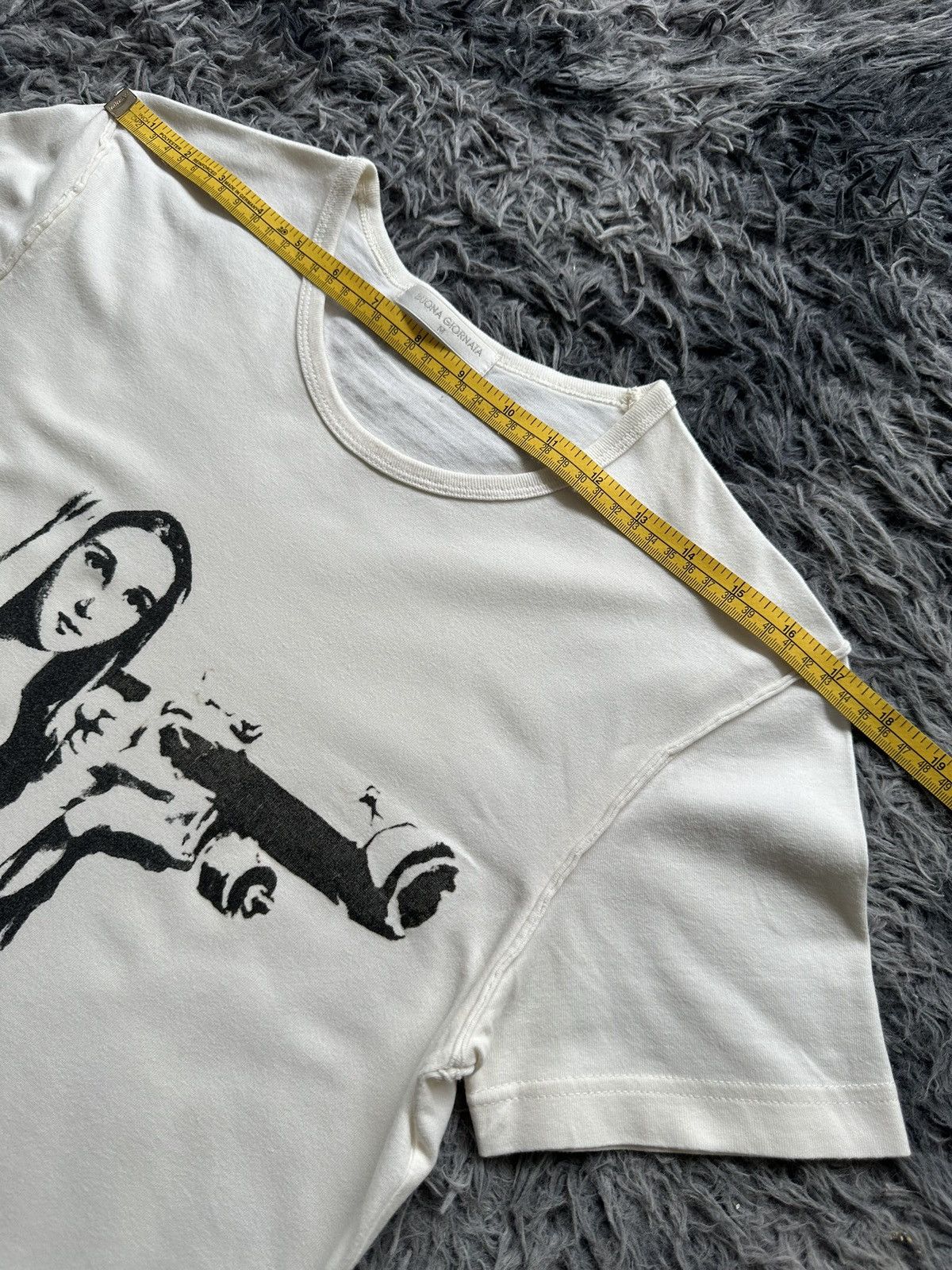 Japanese Brand SS2010 Buona Giornata '' Stop war '' tee Size US S / EU 44-46 / 1 - 16 Thumbnail