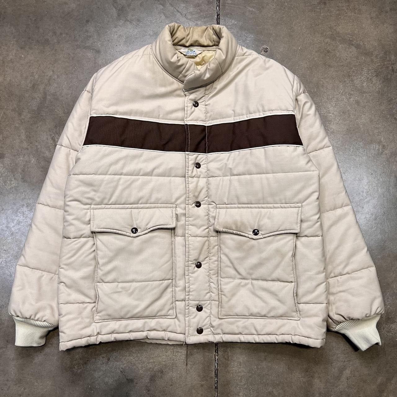 Nomad Vintage Nomad Puffer Jacket Western Striped Quilted 80s USA Size US XL / EU 56 / 4 - 1 Thumbnail