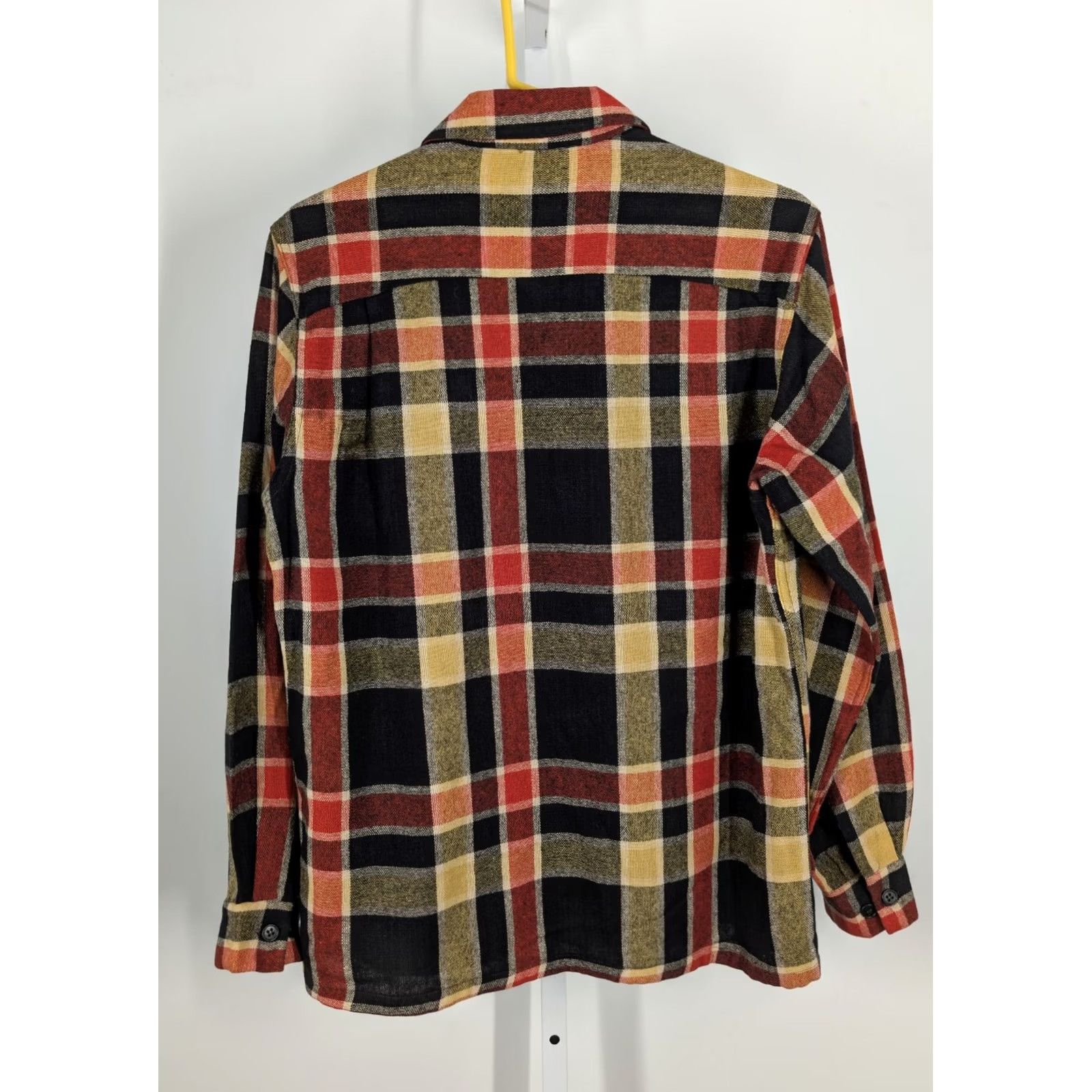 McGregor VINTAGE McGregor Shirt Rockabilly 1940s Loopneck Flannel Buffalo Plaid USA M Women? Size US M / EU 48-50 / 2 - 3 Thumbnail