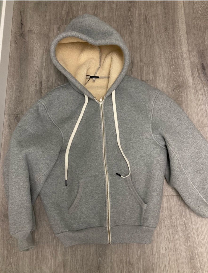 R13 Oversized Zip Hoodie. XS OVERSIZED Size XS / US 0-2 / IT 36-38 - 3 Thumbnail