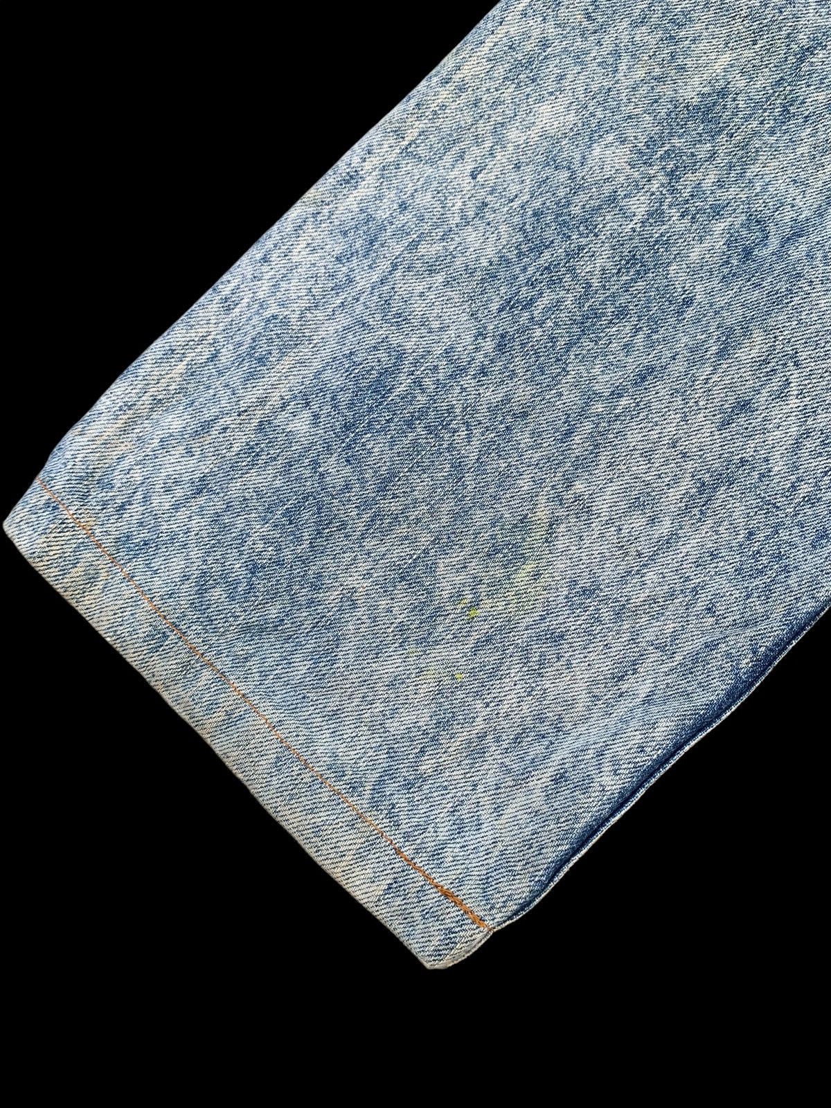 Kapital VINTAGE LEVI'S 502x SELVEDGE BIG E ASICWASH DISTRESSED DENIM Size US 28 / EU 44 - 19 Thumbnail