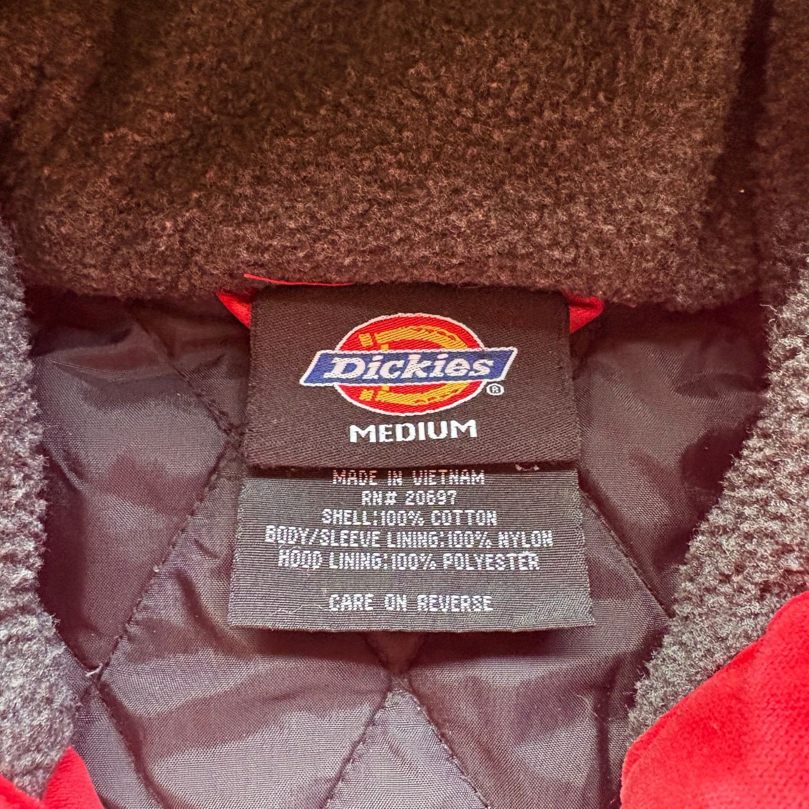 Dickies Vintage Y2K Carhartt Style Red Dickies Detroit jacket Size US M / EU 48-50 / 2 - 5 Thumbnail