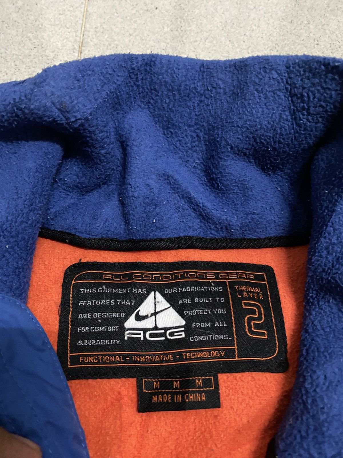 Nike ACG Vintage Nike ACG Fleece Jacket Size US M / EU 48-50 / 2 - 8 Thumbnail