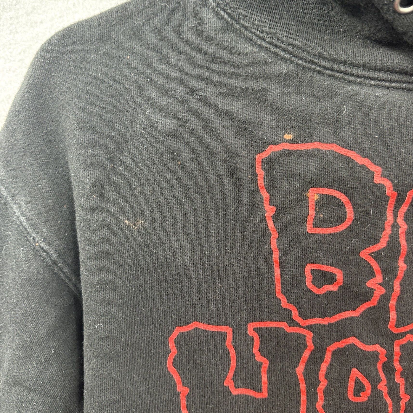 Doublet XO Bad Habits Tour Hoodie Men Small Black Distressed Pullover Streetwear Hip Hop Size US S / EU 44-46 / 1 - 6 Thumbnail