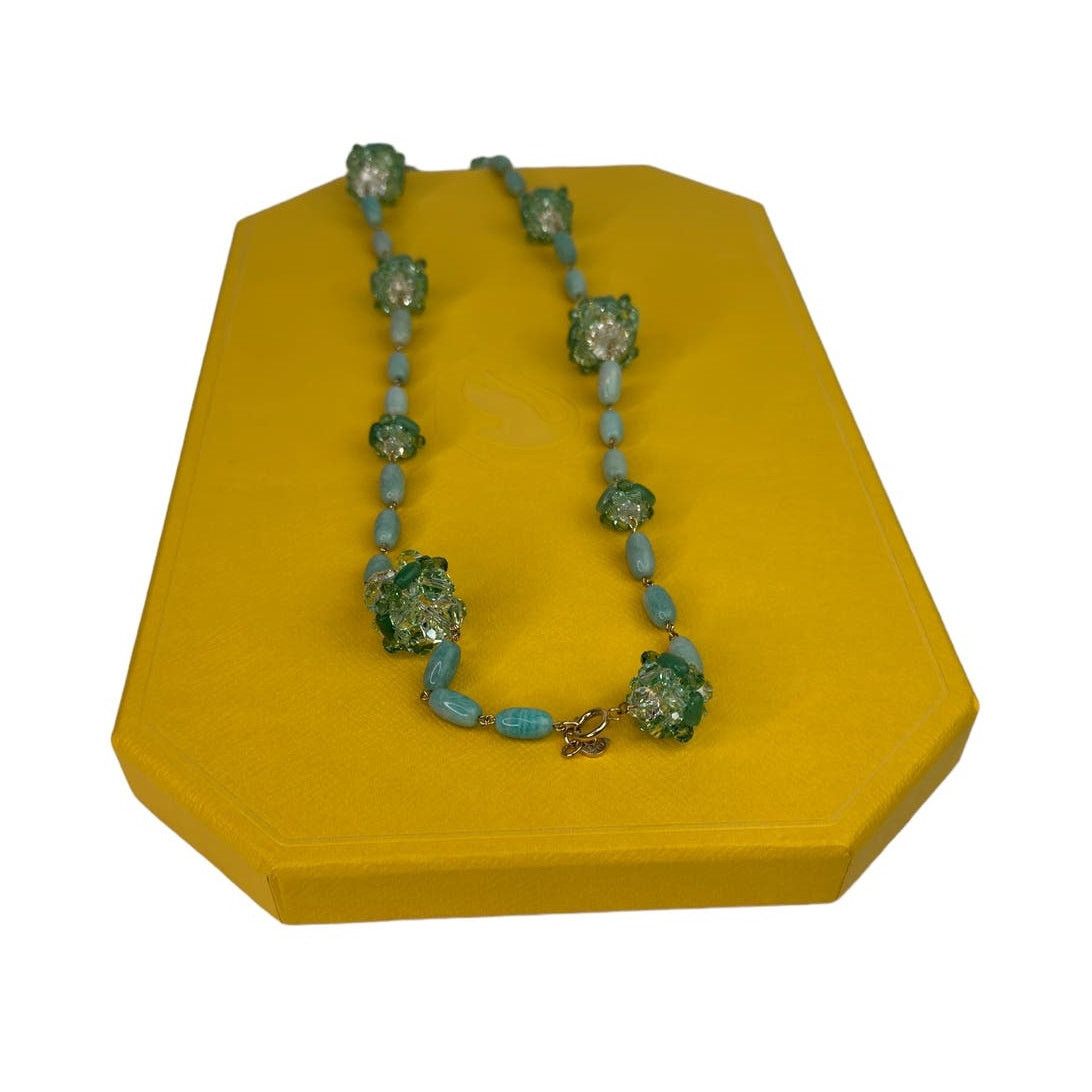 Swarovski Swarovski Somnia necklace Long, Green, Gold-tone plated M Size ONE SIZE - 4 Thumbnail