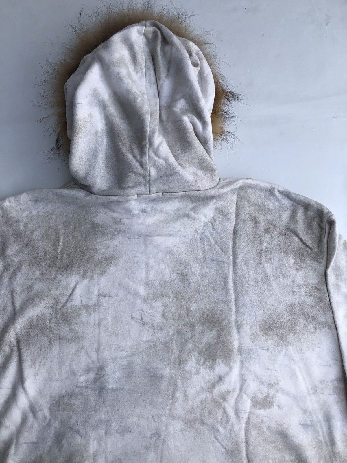 If Six Was Nine × Japanese Brand × Le Grande Bleu (L.G.B.) Japanese Faux Fur Hoodie Ifsixwasnine LGB Style Size US M / EU 48-50 / 2 - 9 Thumbnail