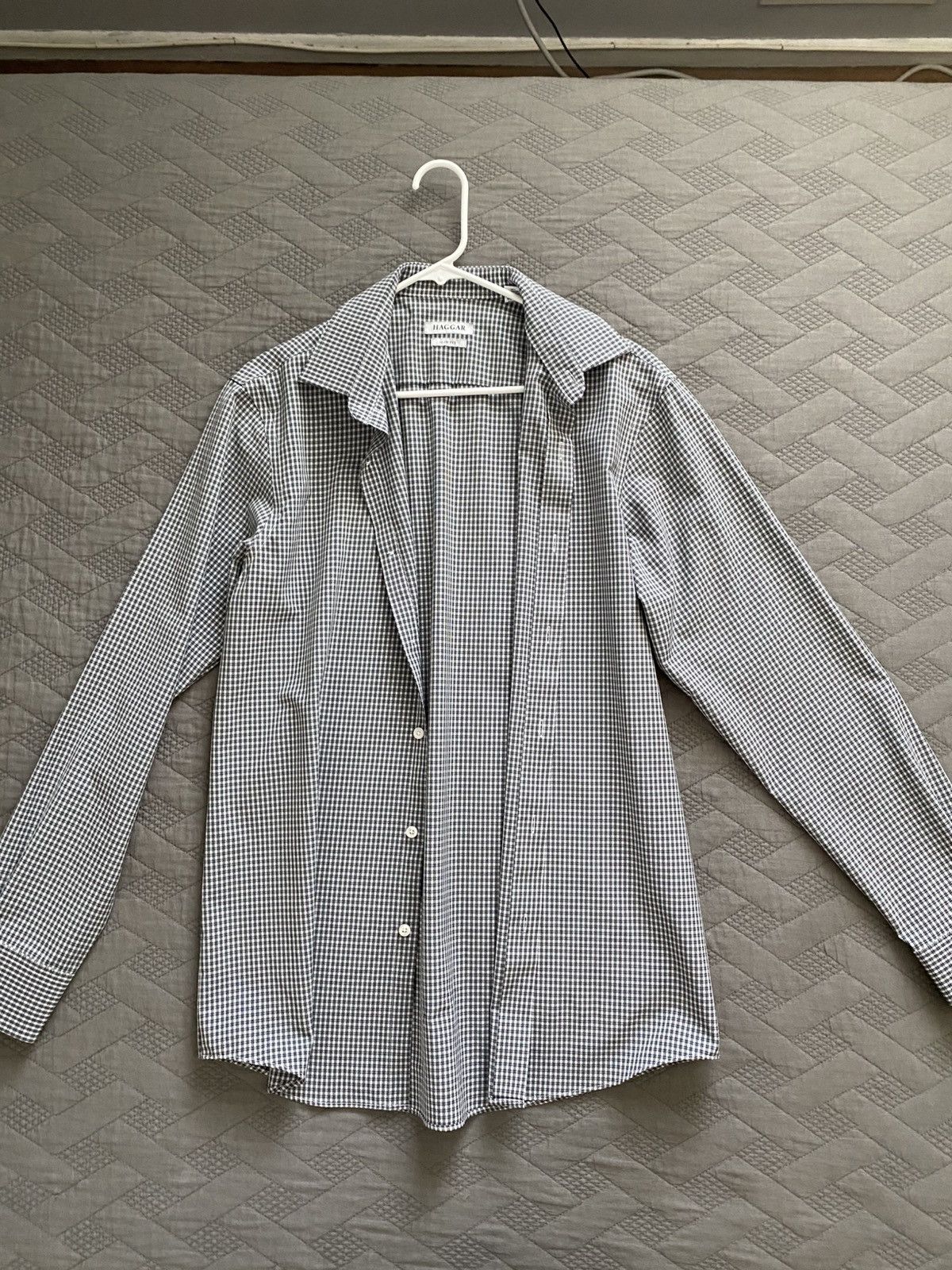 Haggar Haggar Slim Fit Button Up Size US L / EU 52-54 / 3 - 1 Thumbnail