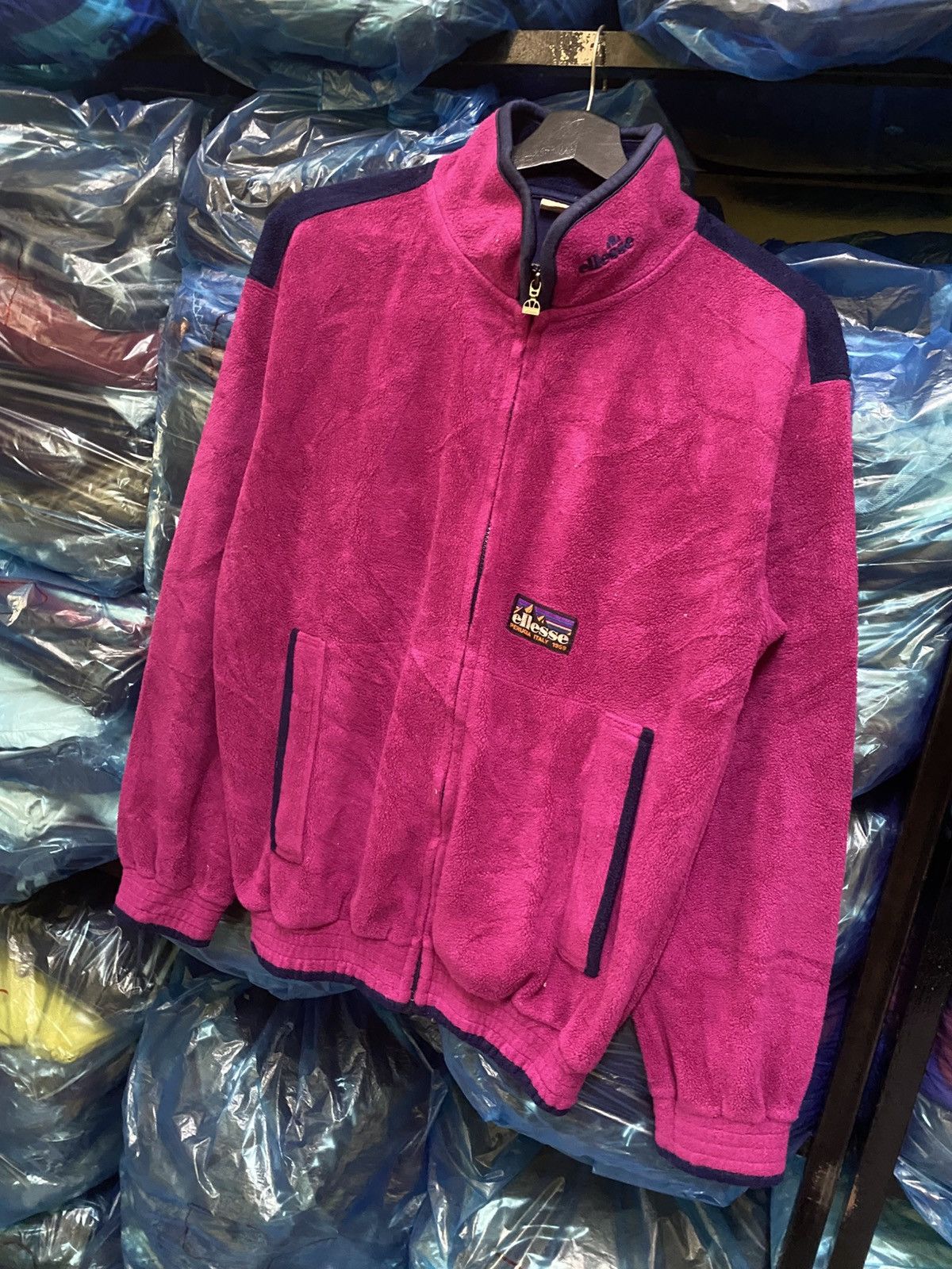 Ellesse × Goldwin VINTAGE ELLESSE BY GOLDWIN FLEECE JACKET Size US M / EU 48-50 / 2 - 4 Thumbnail