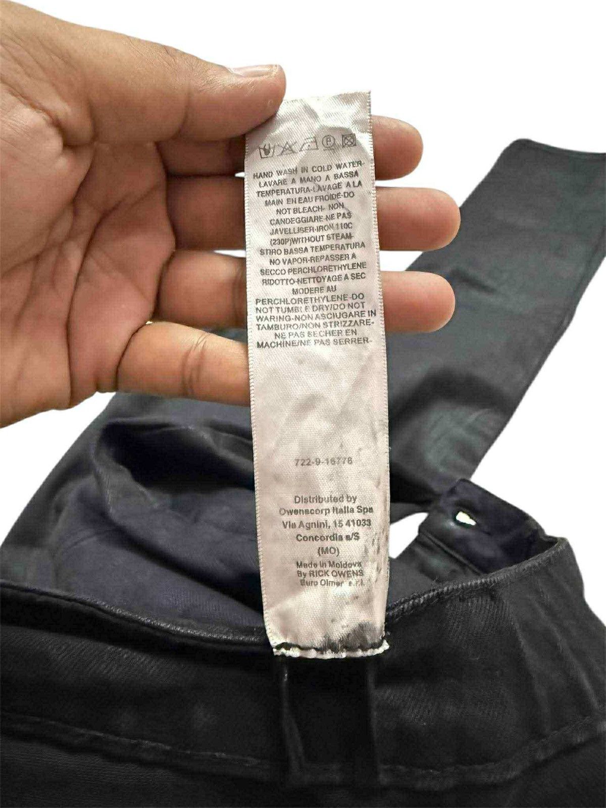 Rick Owens Drkshdw Rick owens X Rick owens drkshdw waxed skinny pants Size US 32 / EU 48 - 10 Thumbnail