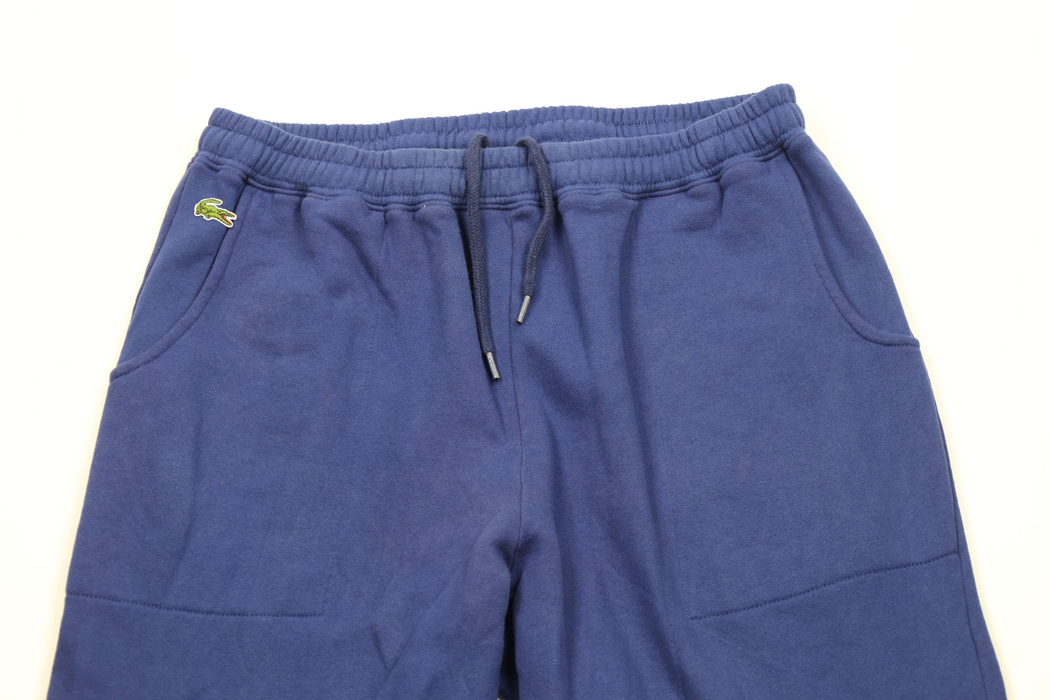 Lacoste Vintage 80s Izod Lacoste Sweatpants Joggers Pants Blue Size US 36 / EU 52 - 2 Thumbnail