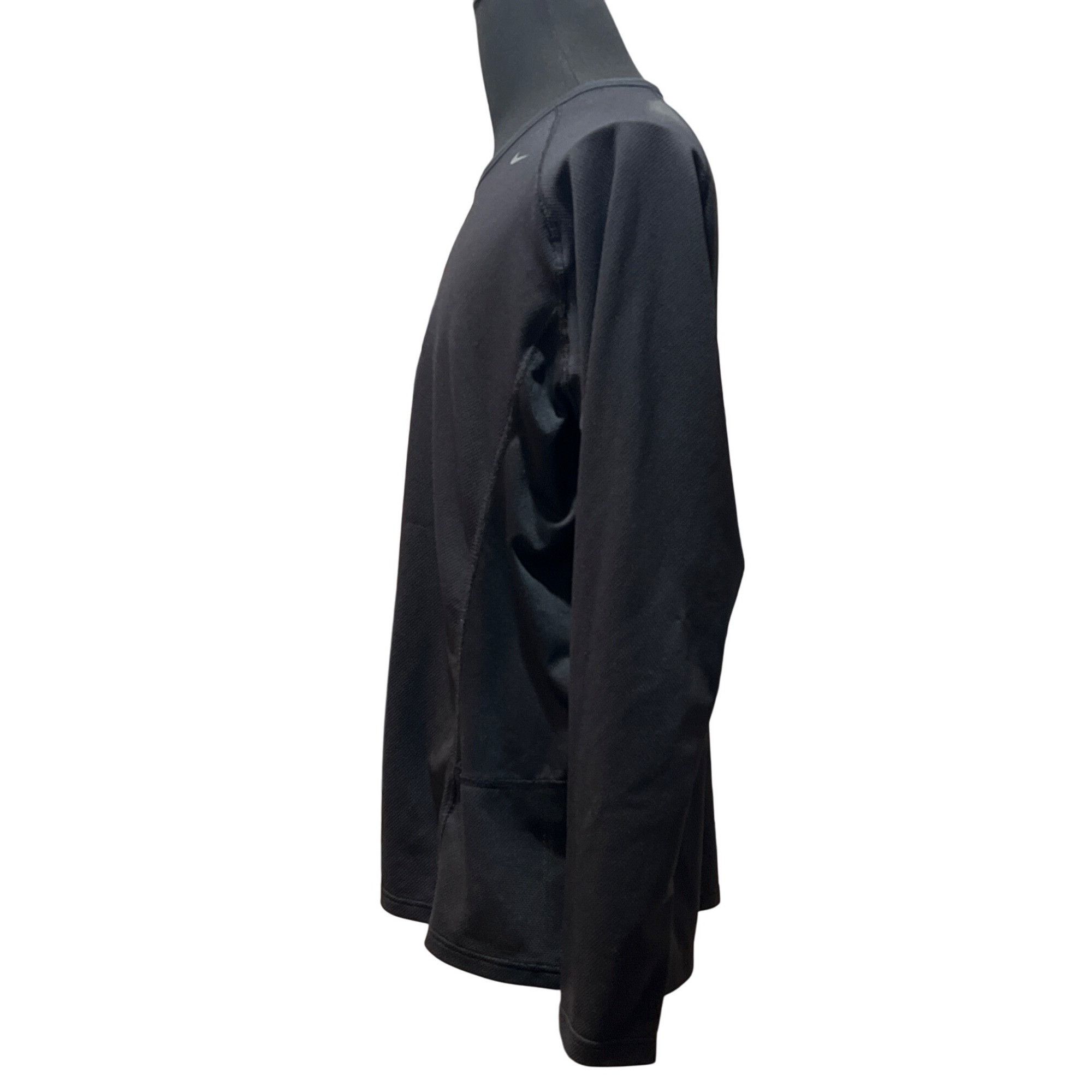 Nike NIKE FIT Dry Black Long-Sleeve Shirt XXL For Men Size US XXL / EU 58 / 5 - 3 Thumbnail