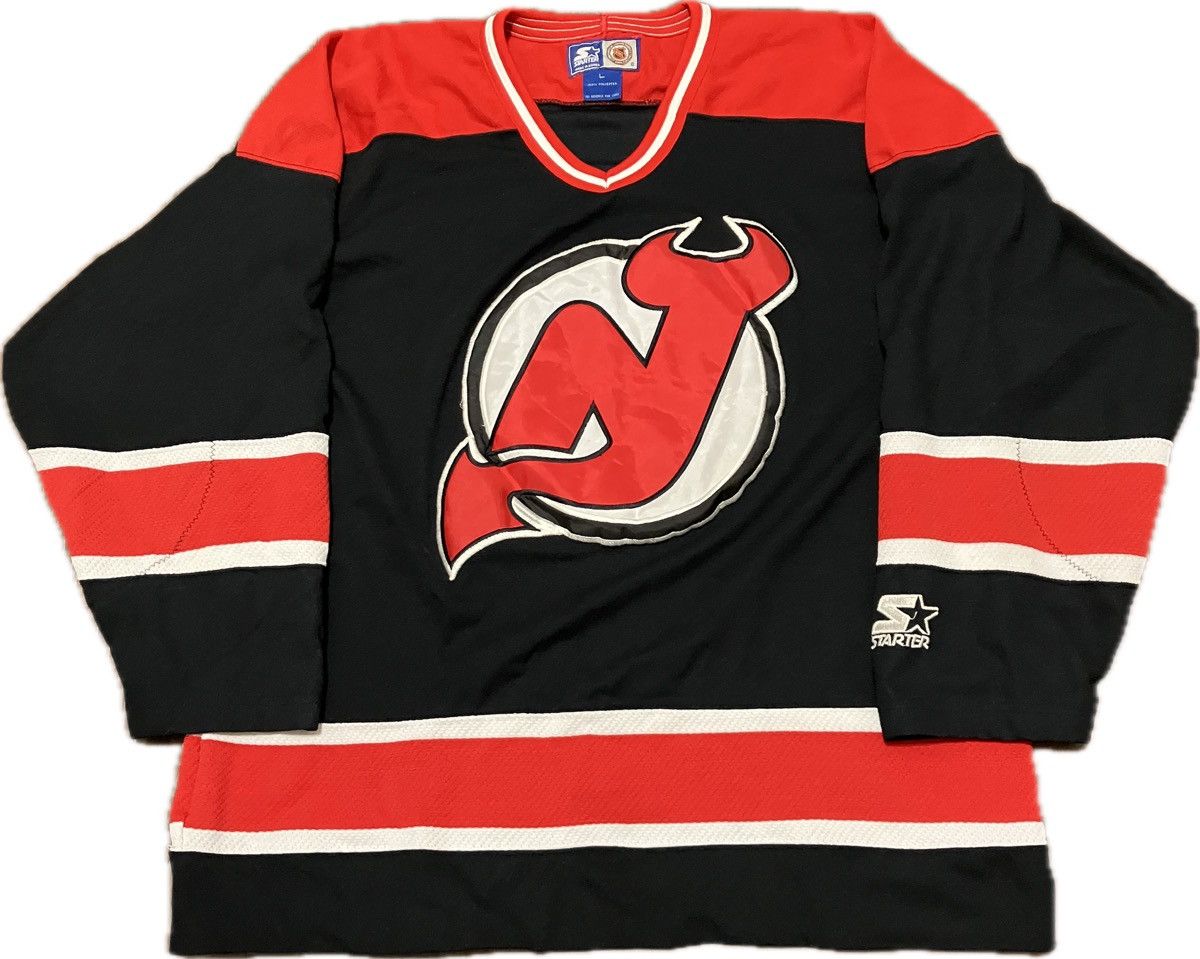Starter New Jersey Devils Fashion STARTER NHL Hockey Jersey Size M Size US L / EU 52-54 / 3 - 1 Thumbnail