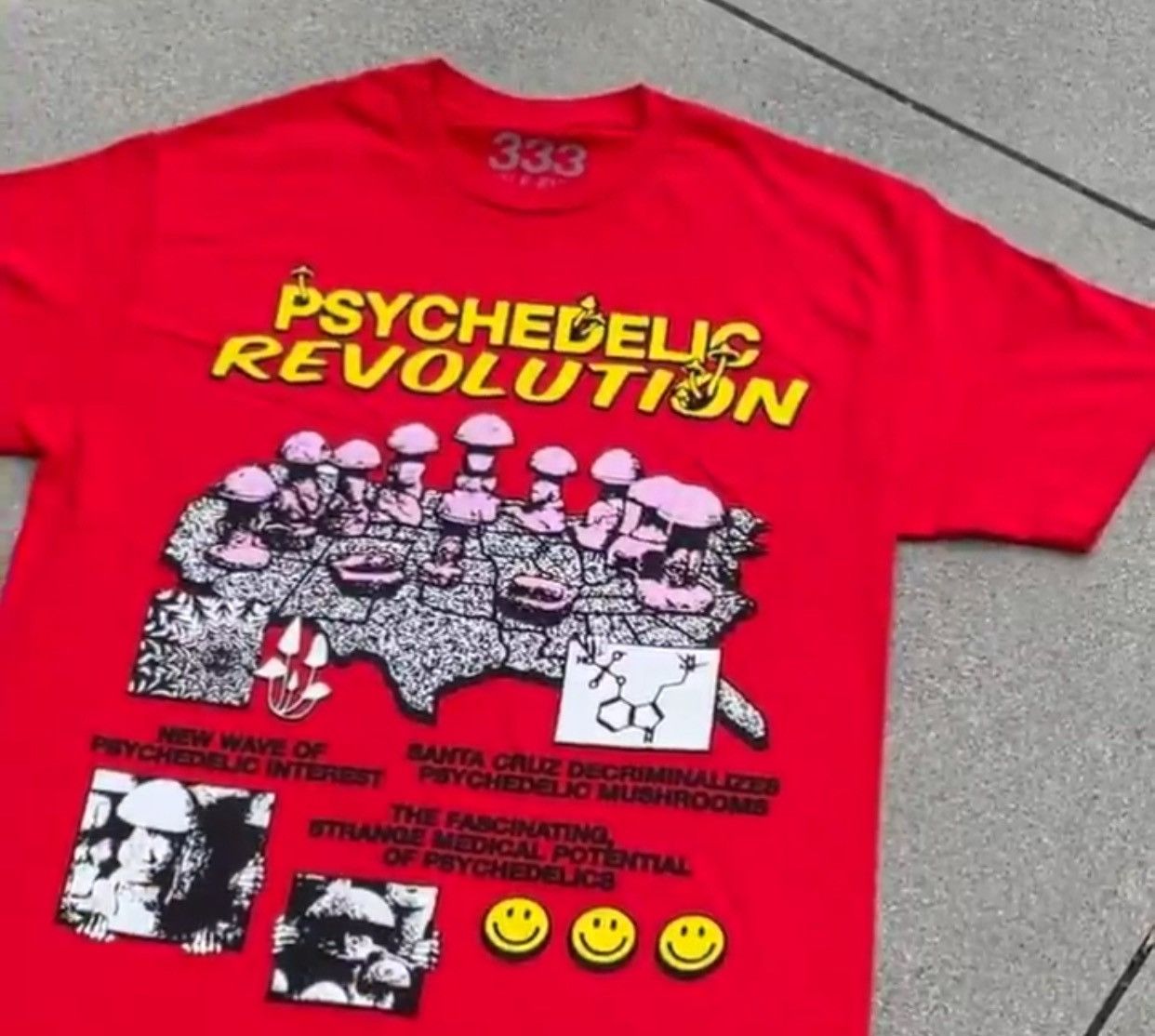 Half Evil Half Evil Shrooms T Shirt Size US L / EU 52-54 / 3 - 1 Thumbnail