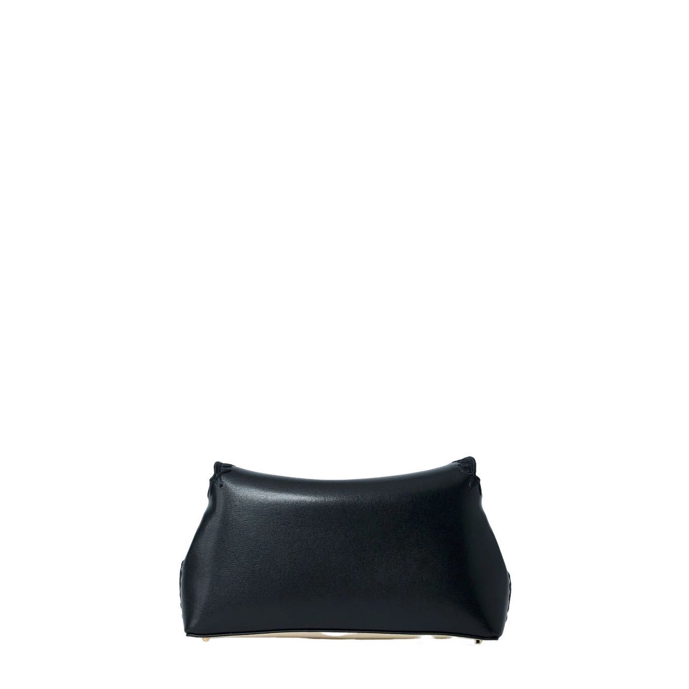 Toteme TOTEME T-Lock Black/White Leather Clutch New And Authentic Size ONE SIZE - 2 Thumbnail