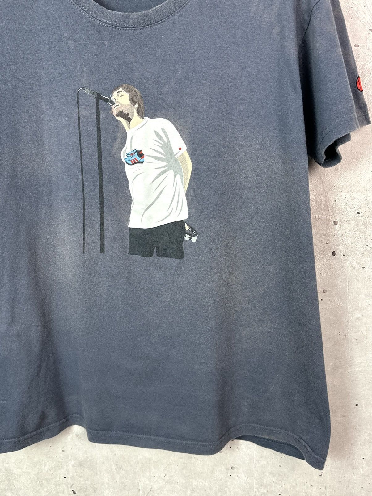 Vintage 80s Casuals Liam Manchester Blue Cotton Short Sleeve Tee Size US L / EU 52-54 / 3 - 7 Thumbnail