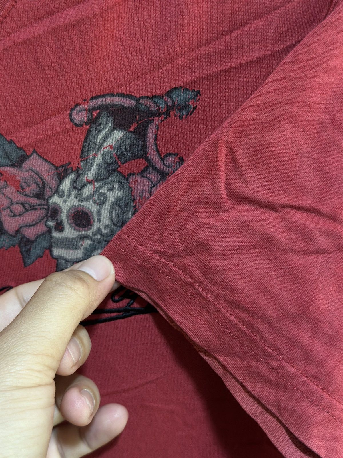 Japanese Brand Vintage Ego Japan Branch Embroidery Faded Tee Size US M / EU 48-50 / 2 - 6 Thumbnail
