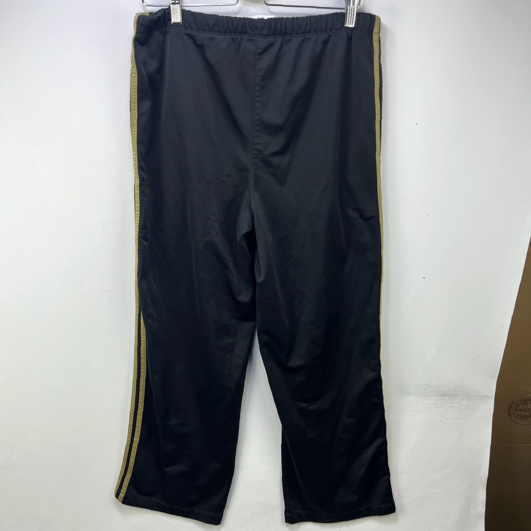 Adidas VINTAGE Adidas Baggy Track Pants Large Pants Men 34 Black 90s Cargo Pocket 5-Pocket Logo Size US 33 - 5 Thumbnail