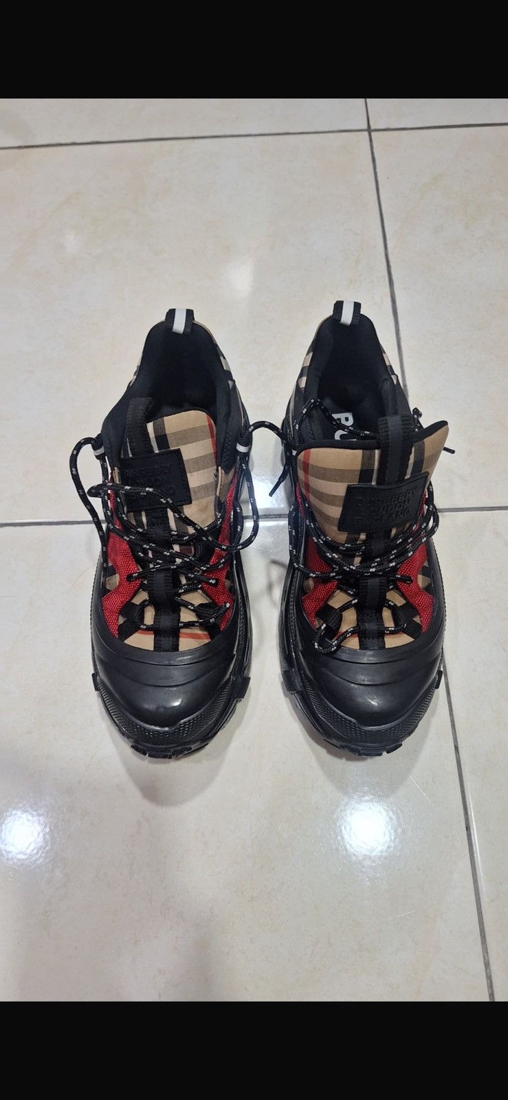Burberry Burberry arthur vintage chunky sneakers unisex Size US 5 / EU 37 - 9 Thumbnail