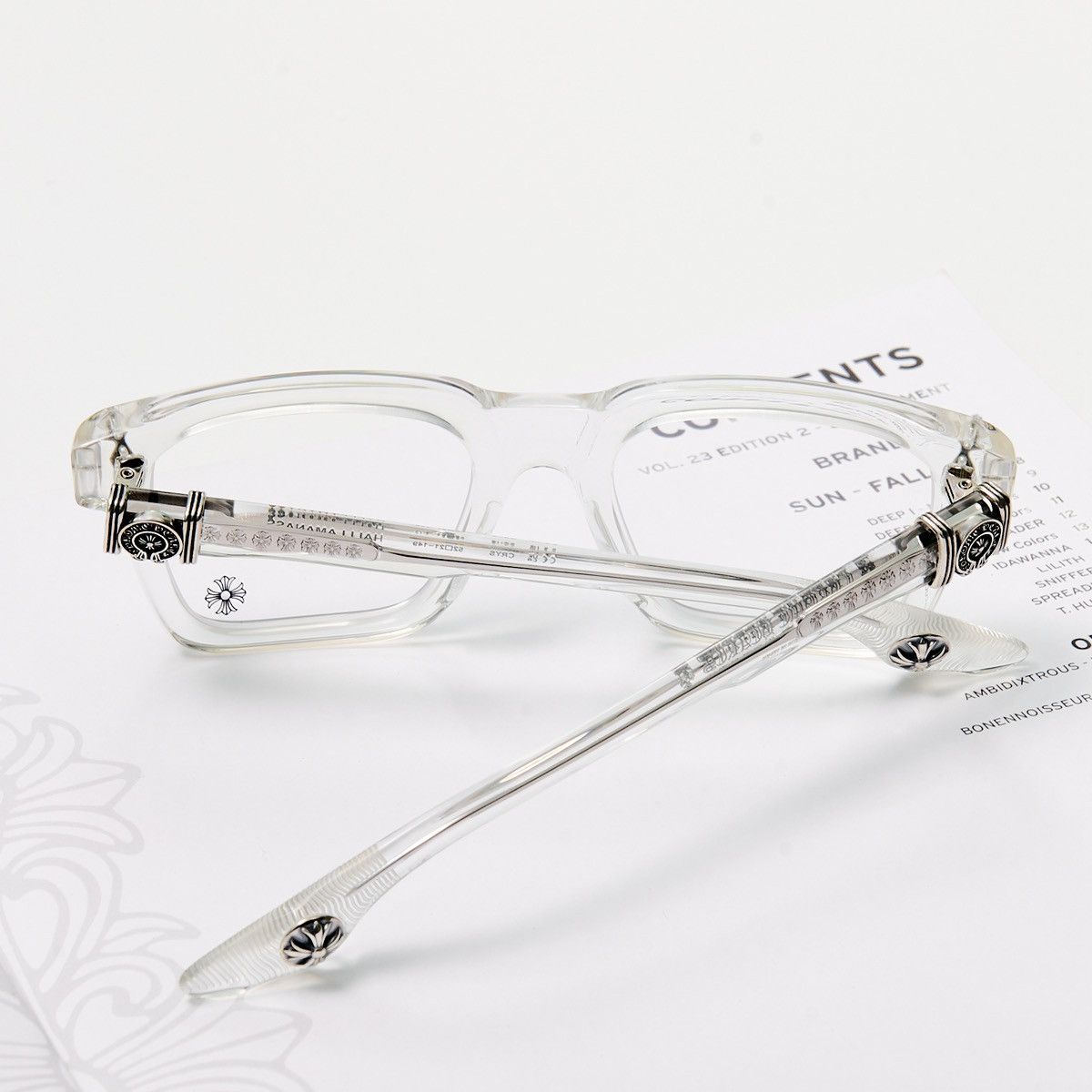 Chrome Hearts CHROME HEARTS HALLLAMANASS CRYSTAL GLASSES Size ONE SIZE - 8 Thumbnail