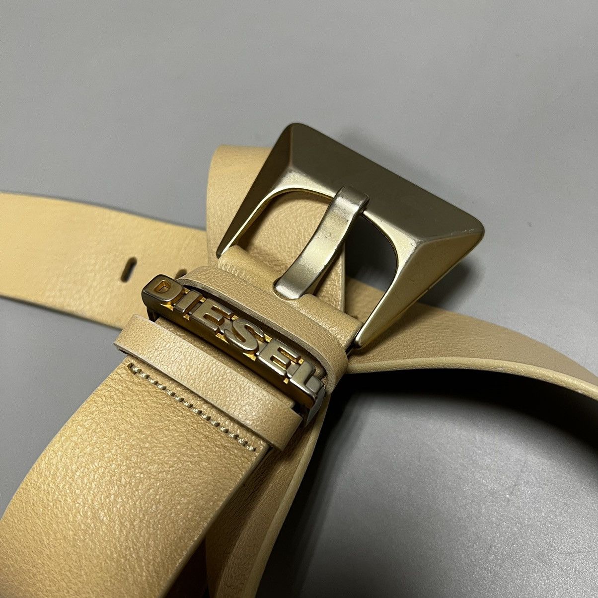 Diesel Diesel leather belt cream Size ONE SIZE - 6 Thumbnail