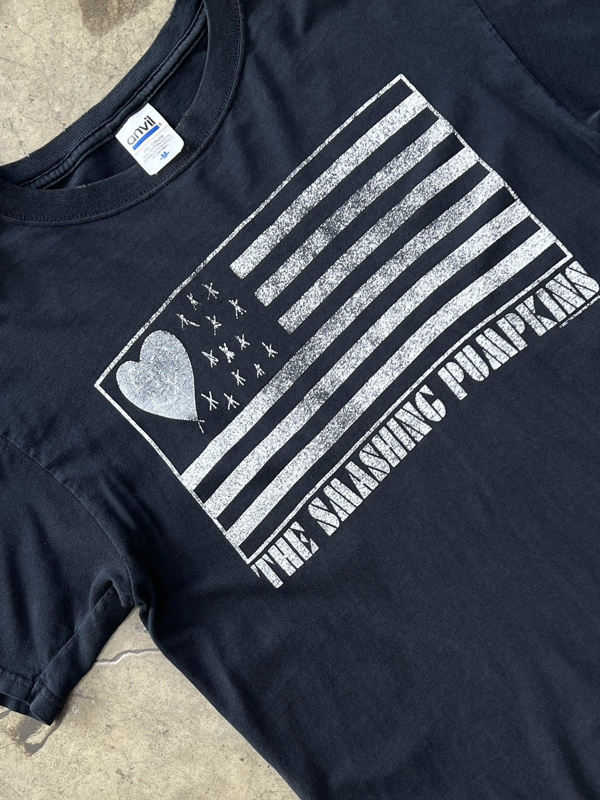 Band Tees Vintage 2000s Smashing Pumpkins American Flag Tee Medium Size US M / EU 48-50 / 2 - 1 Thumbnail