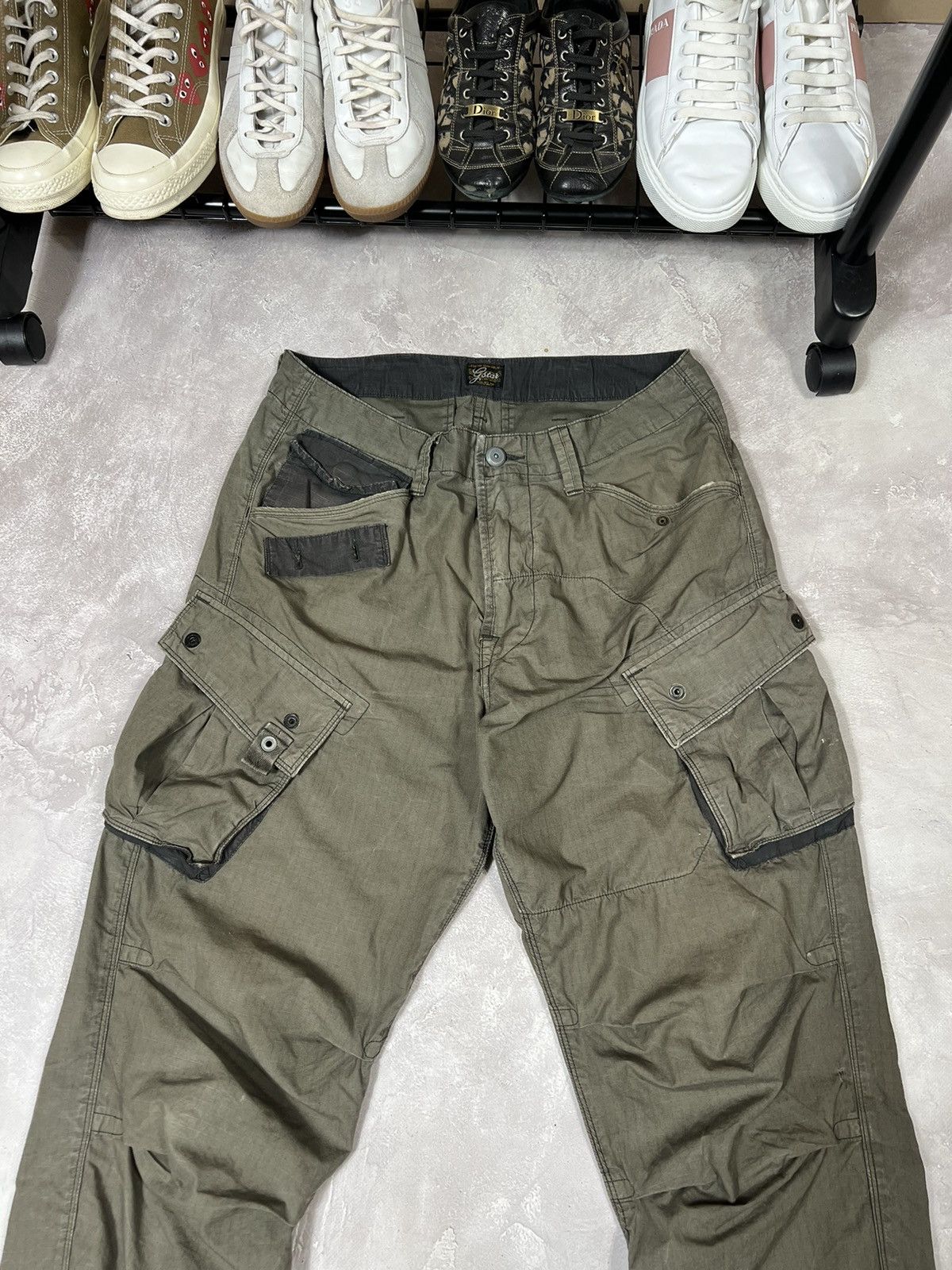 G-Star Vintage Junya Watanabe Style G-Star Cargo Pants Size US 34 / EU 50 - 3 Thumbnail