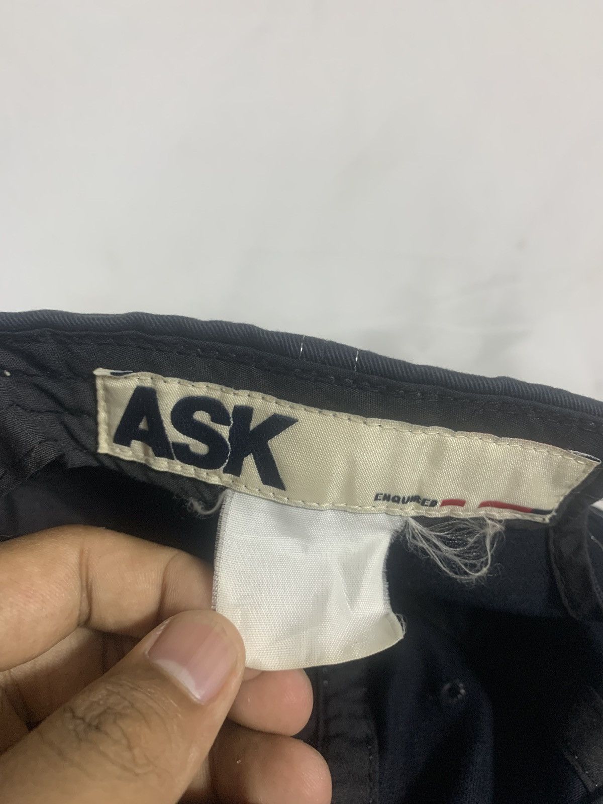 Japanese Brand Ask Distressed Style Hats Size ONE SIZE - 5 Thumbnail