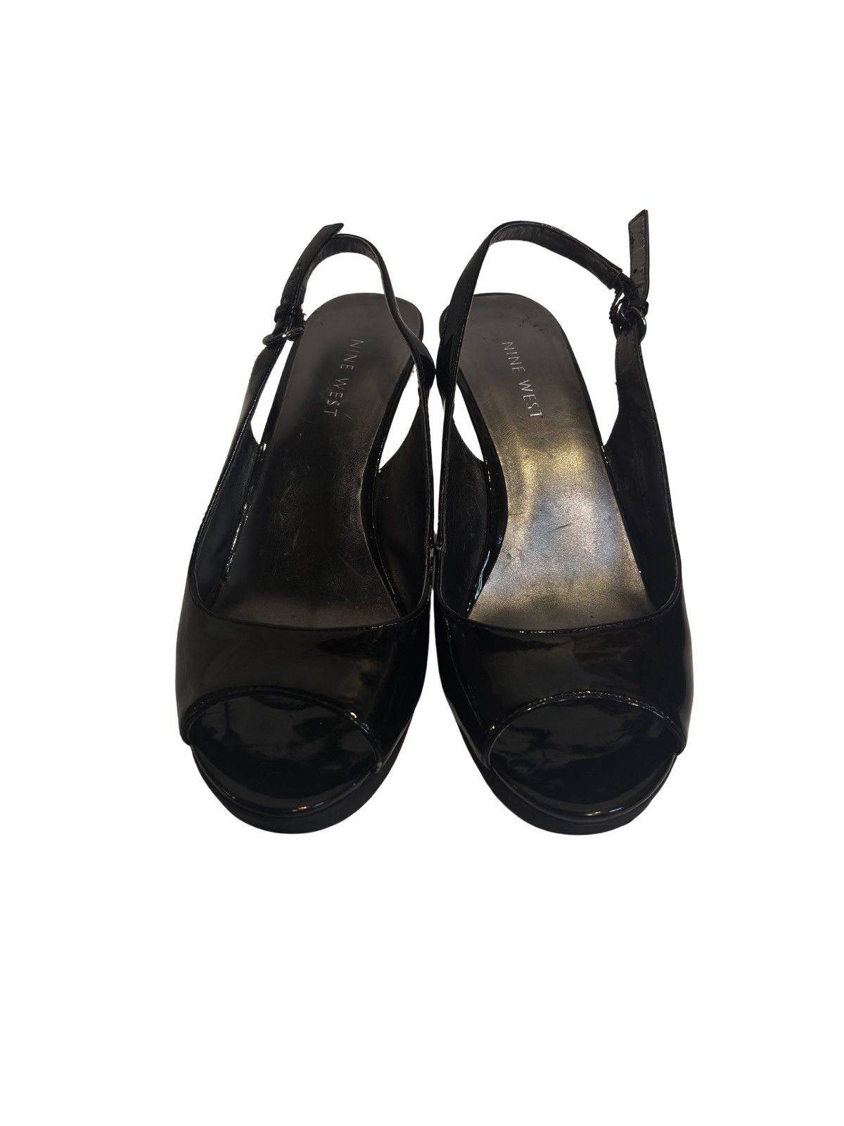 Nine West Black slingback Sandals.wf8216 Size US 6.5 / IT 36.5 - 5 Thumbnail