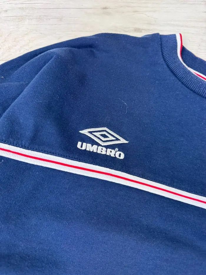 Umbro Vintage Umbro England 1999 Training Sweatshirt Soocer Size US XL / EU 56 / 4 - 7 Thumbnail
