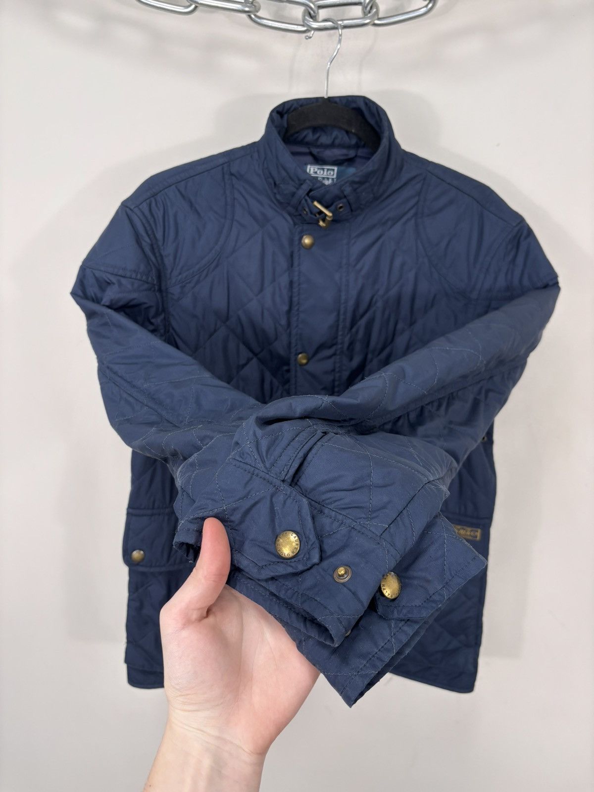 Polo Ralph Lauren Polo Ralph Lauren Men’s Navy Blue Diamond Quilted Jacket Size US S / EU 44-46 / 1 - 12 Thumbnail