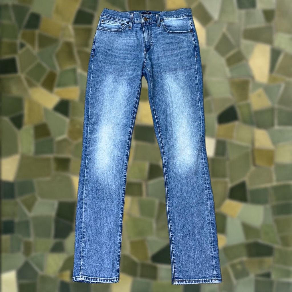 J.Crew J.CREW Jeans Slim Fit 30x31 Denim Blue Stretch Modern Straight Mens Size US 30 / EU 46 - 1 Thumbnail