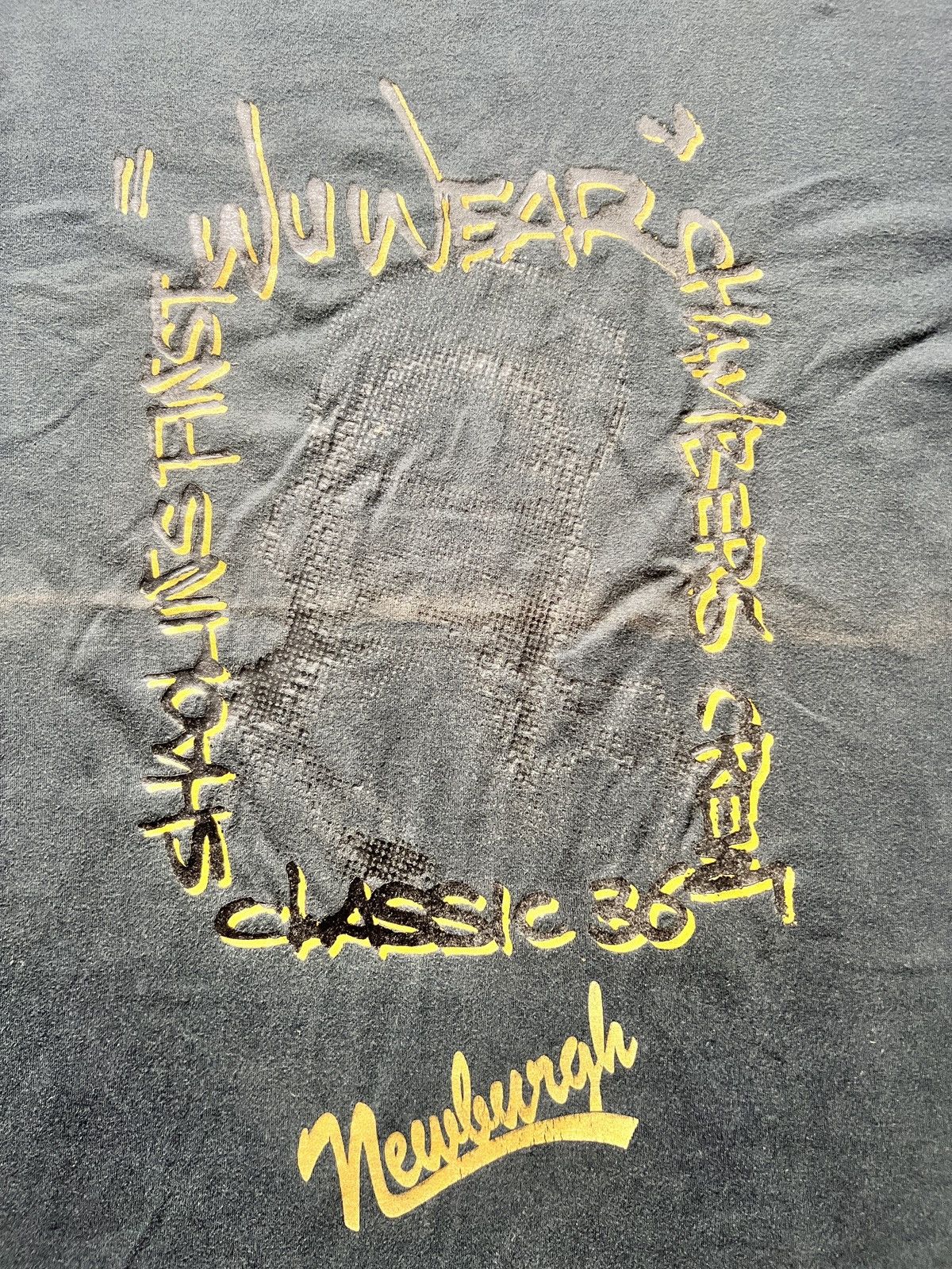 Vintage × Wu-Tang Clan Trashed Sunfaded 90s Wu Wear Tshirt Size US XL / EU 56 / 4 - 5 Thumbnail