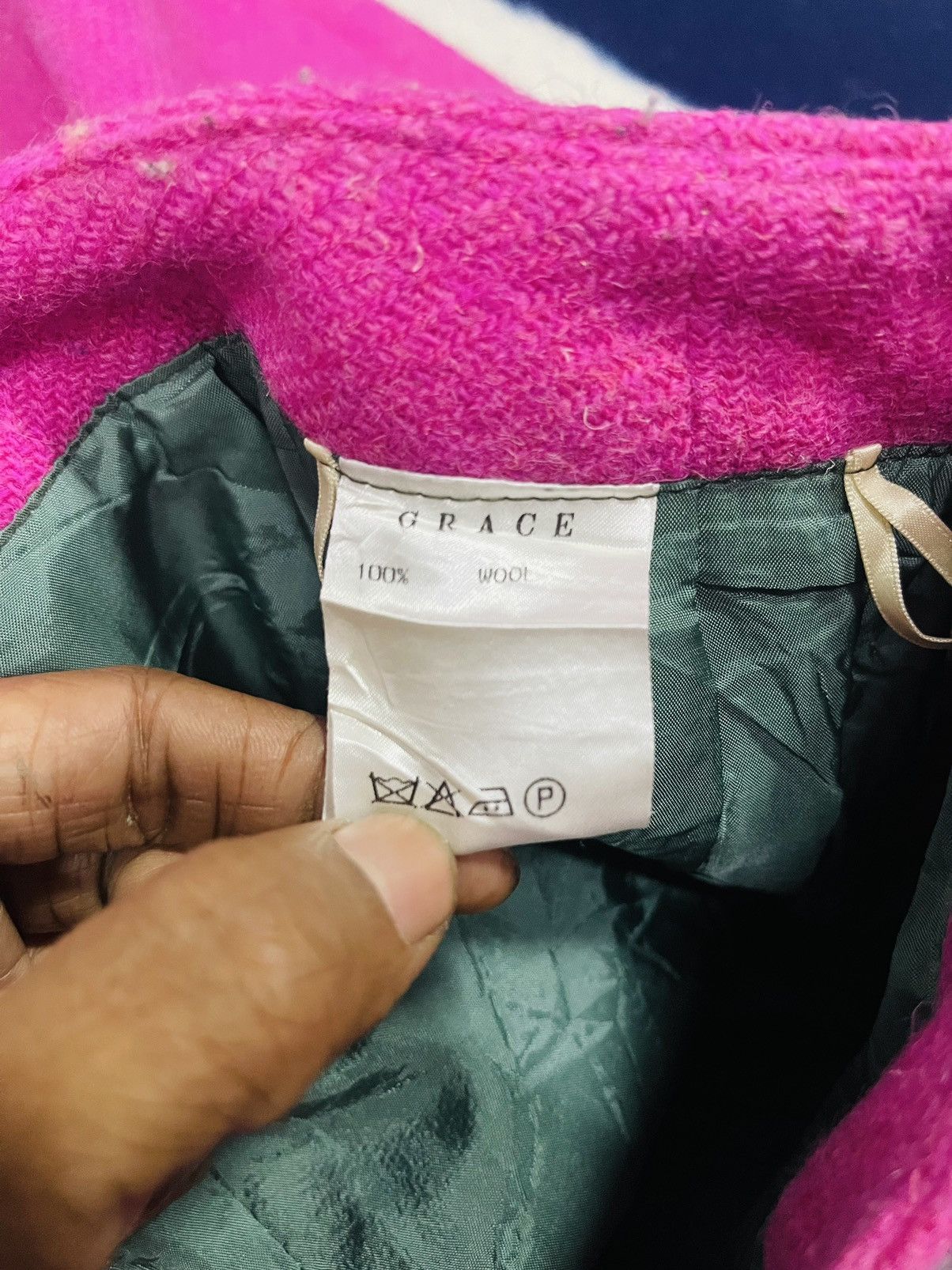 Harris Tweed × Japanese Brand Grace X Harris Tweed Wool Mini Skirt (17) Size 28" / US 6 / IT 42 - 4 Thumbnail