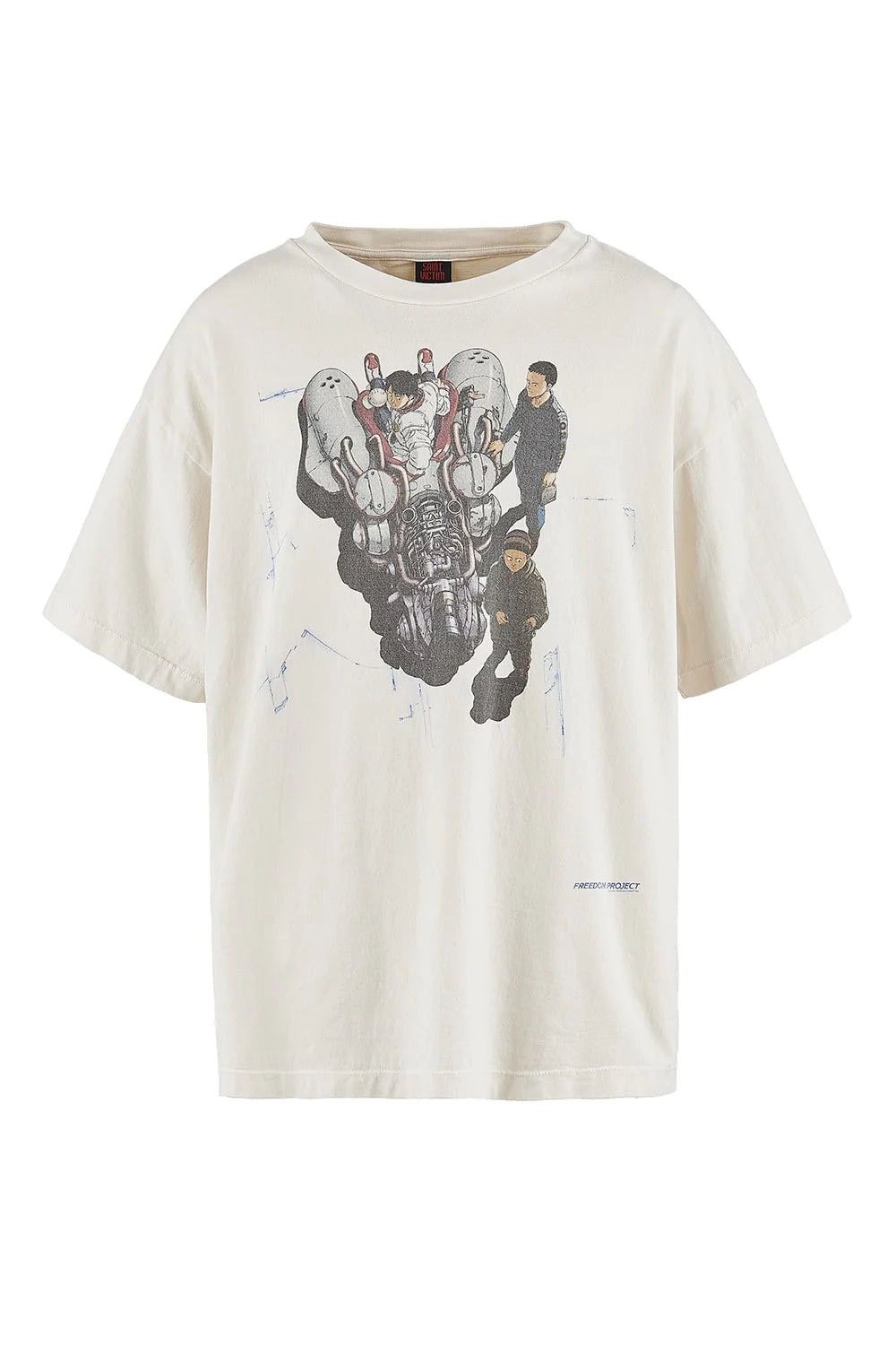 Saint Michael Freedom bike akira t shirt | Grailed